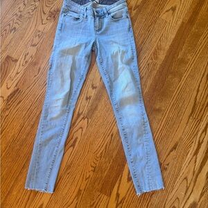 PAIGE Light Wash Skinny Jeans